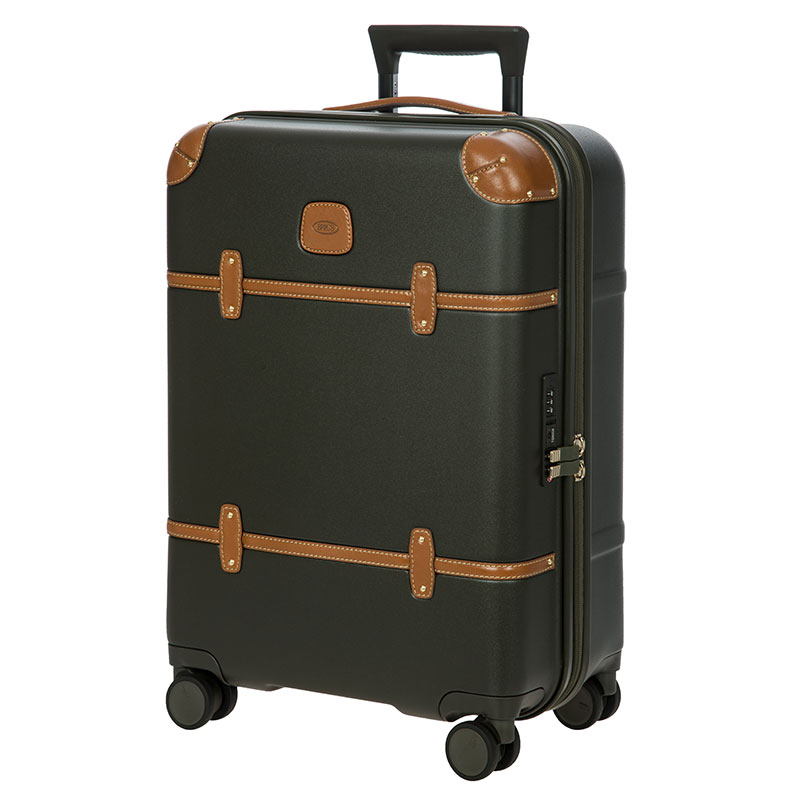 Bellagio Carry-On Suitcase, H55 x L38 x W23cm, Olive-1