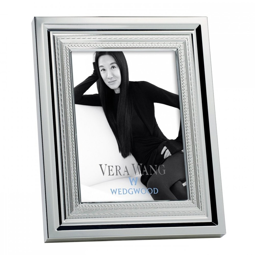 Vera Wang With Love Photograph Frame, 8 x 10", Silver Plate-0