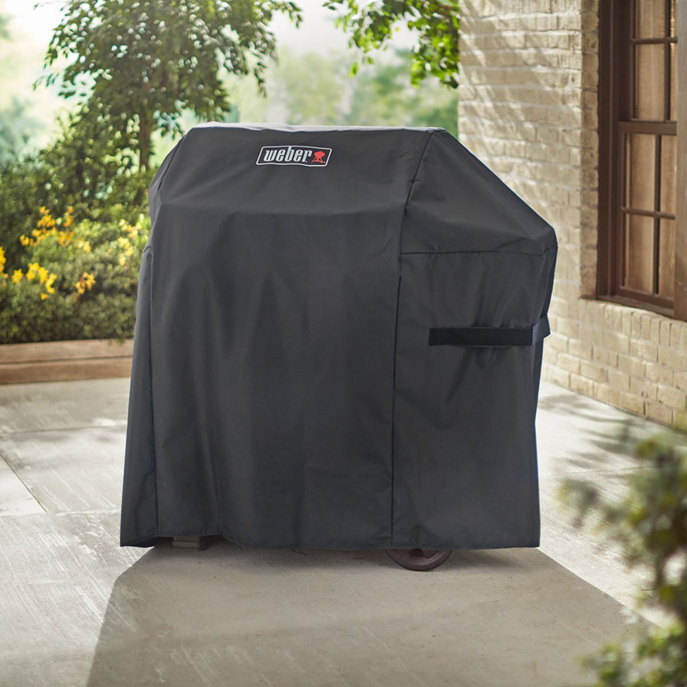 Grill cover premium spirit II 300 - fits spirit II 300 & spirit EO-210/220 & all 300 series, H106.68 x W45.21 x D129.54cm, black-3