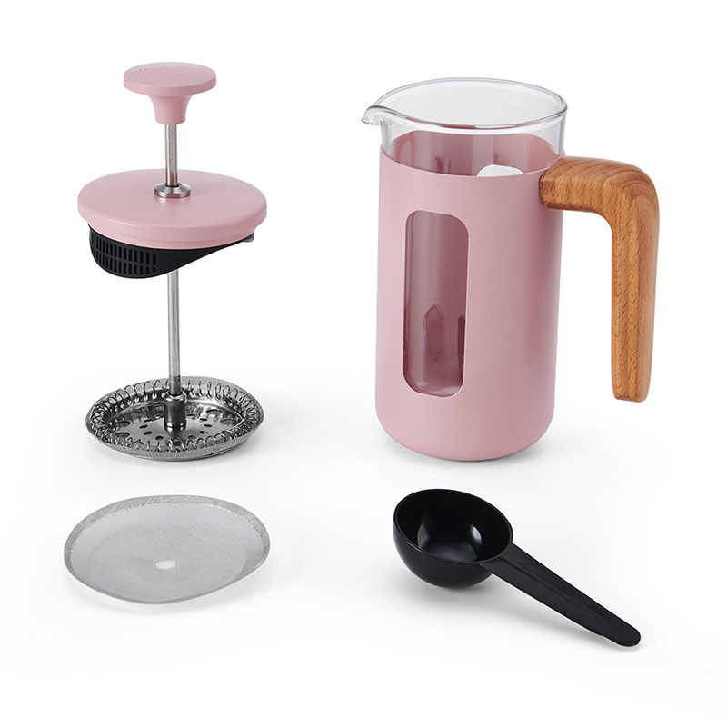 Pisa Cafetiere 3 Cup, Pink-6