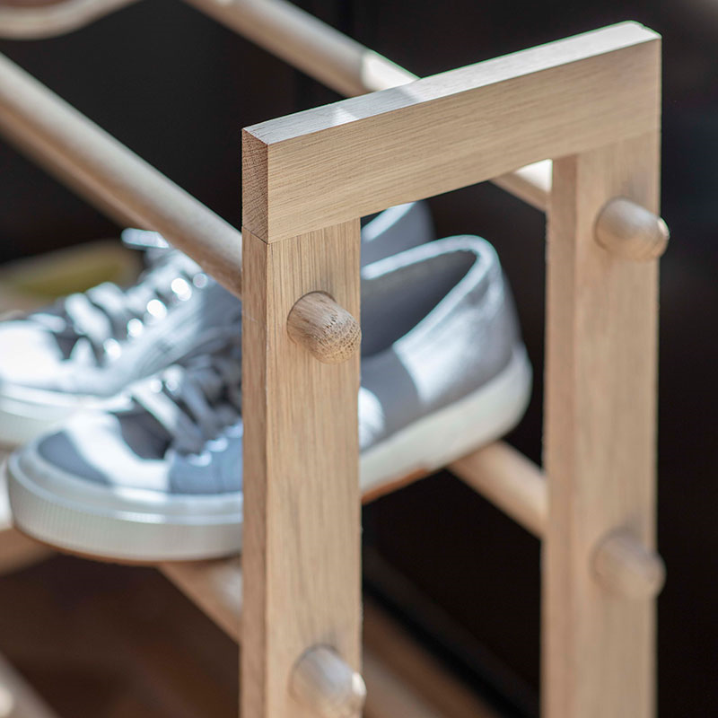 Hambledon Shoe Rack, Natural-1