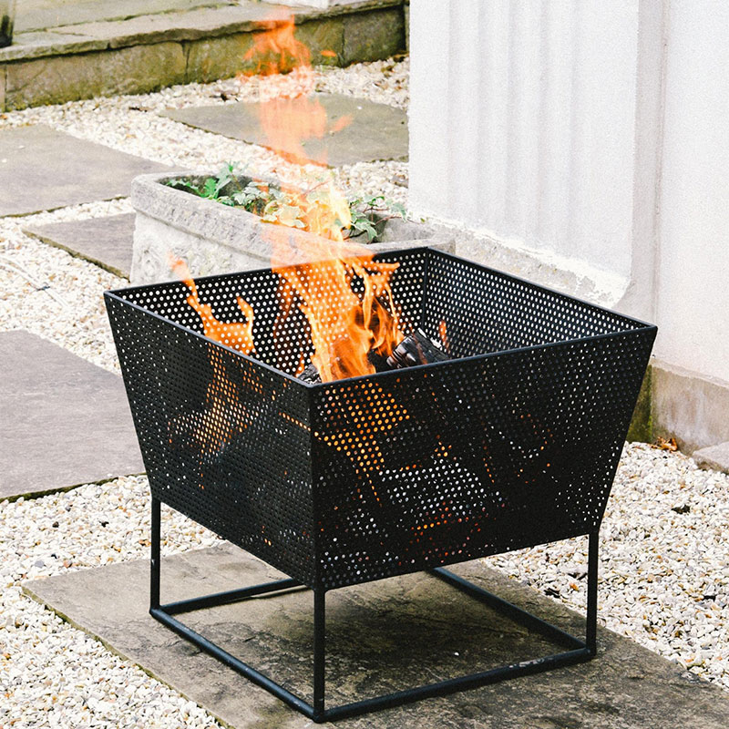 Norfolk Outdoor firebowl, W52cm, Black-6