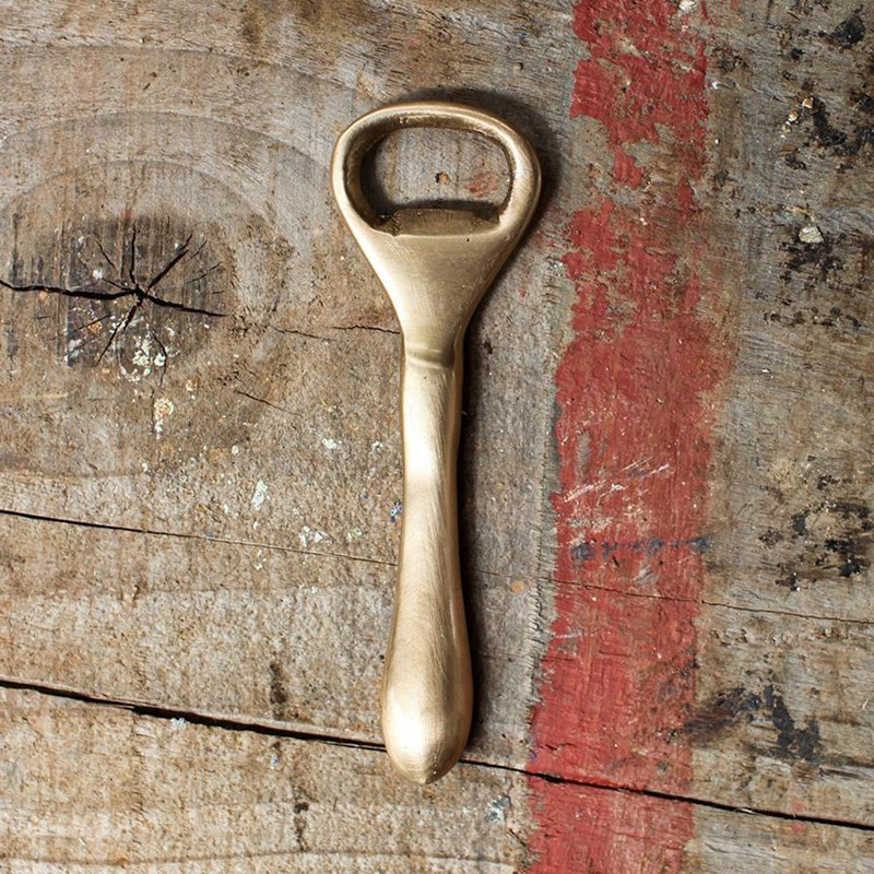 Vintage Bottle Opener, Gold-0