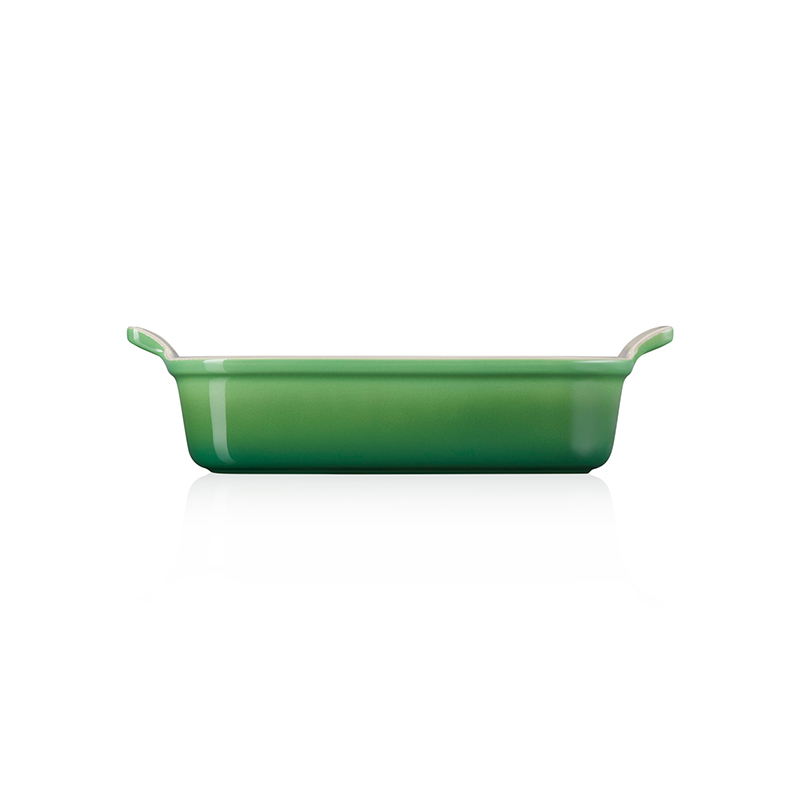 Stoneware Heritage Rectangular Dish, 19cm, Bamboo Green-2