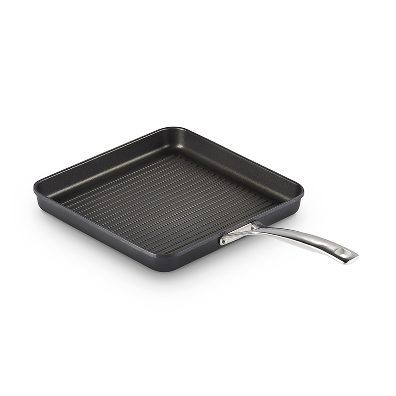 Toughened Non-Stick Square grill pan, 28cm-1