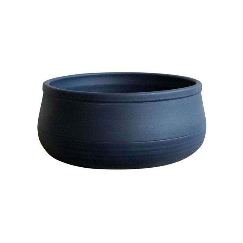 Kew Temperate House Handthrown Statement Bowl, D38cm, Azurite-1