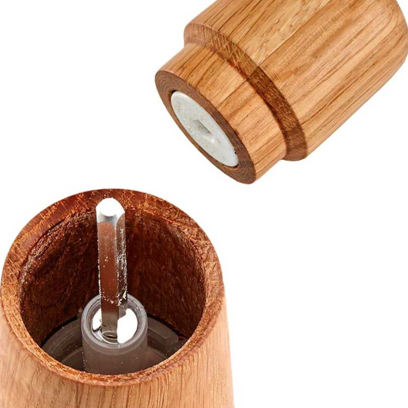 Stockholm Grinder, H16.8cm, Oak-2