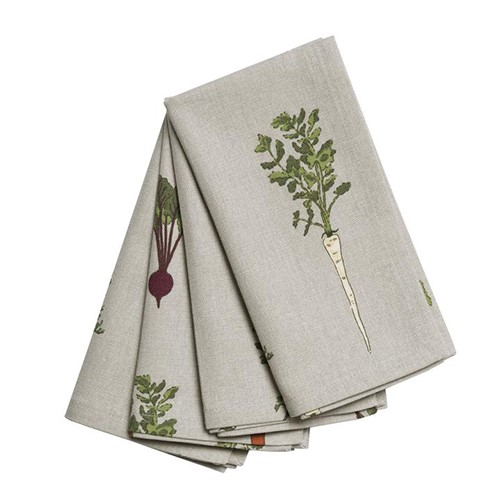 Home Grown Napkins, Set of 4-1