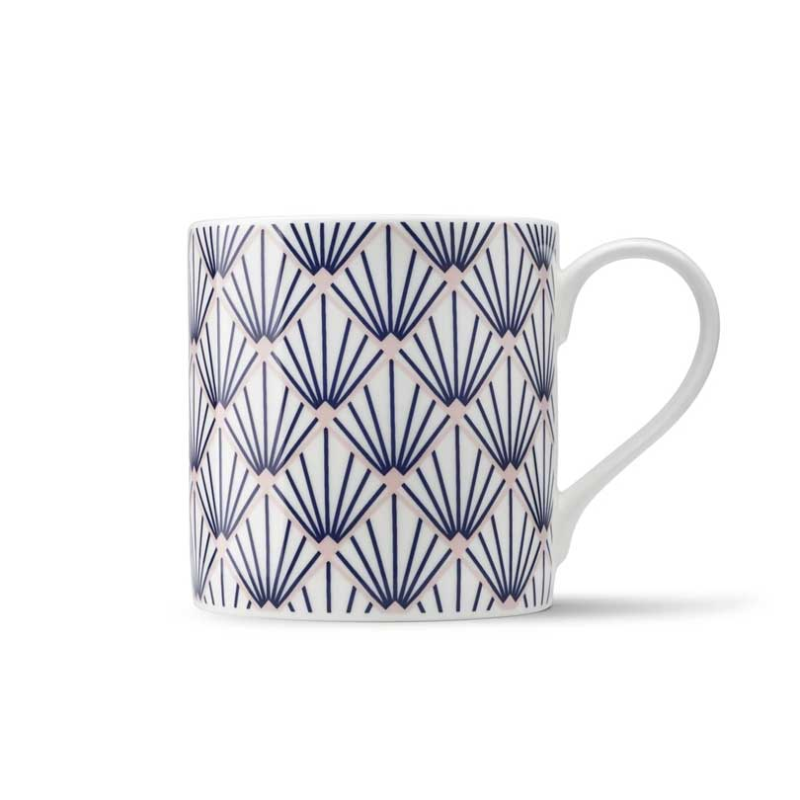 Zighy Mug, 385ml, Blue & Blush Pink-0