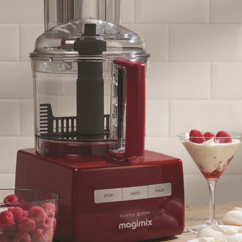 5200 XL Food Processor 18585, 3.6L, Red-2