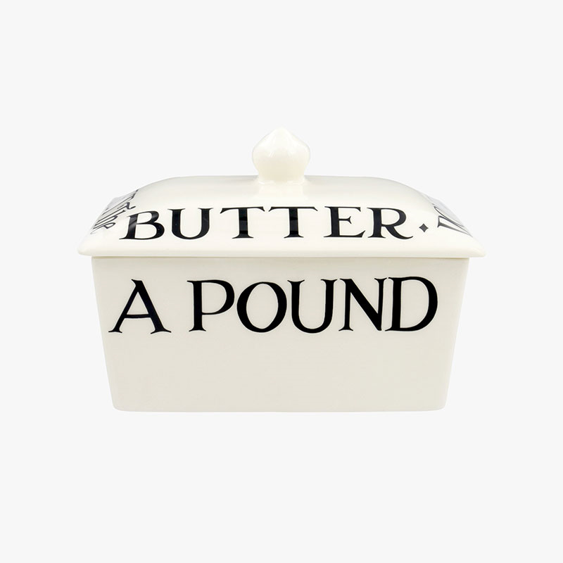 Black Toast Butter Dish, L15 x W11.4 x H10cm, Cream-4