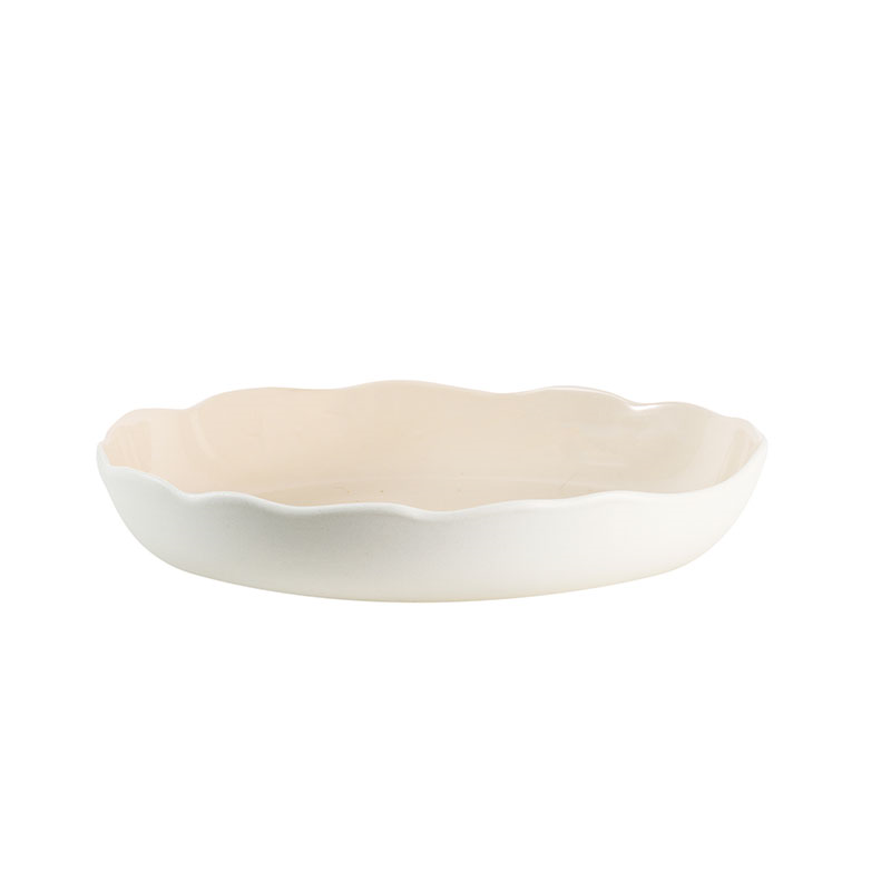 Plume Deep Dish, D27.5cm, Nude-0