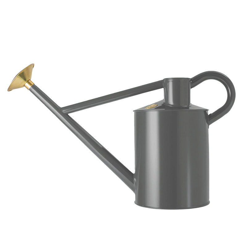 Bearwood Brook Watering Can, 2 Gallons, Graphite-0