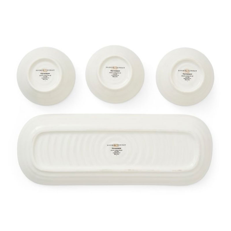 Lavendula 3 Dip Bowls & Tray, Multi-7