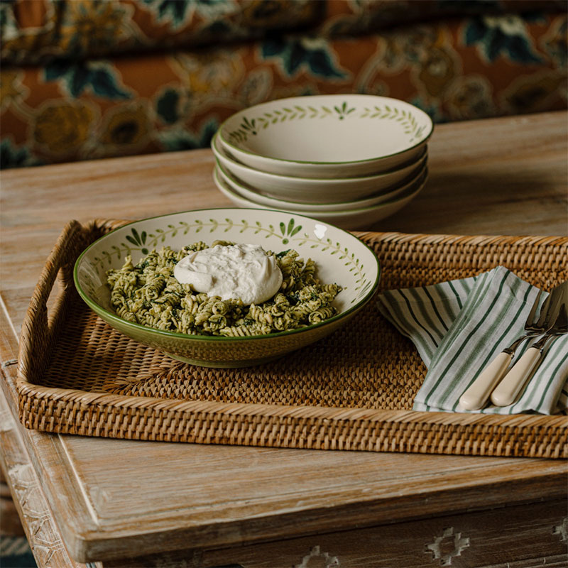 Elouise Serving Bowl, Green, 28cm-2