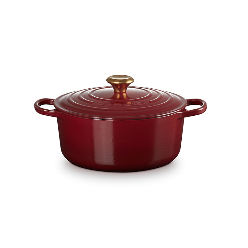 Signature Cast Iron Round Casserole, 26cm, Rhone-0