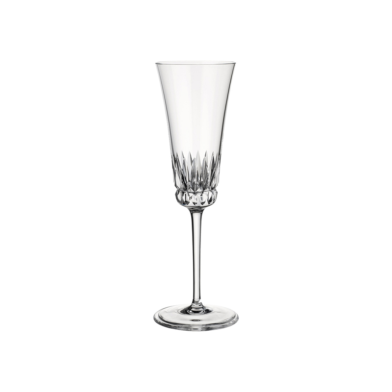 Grand Royal Set of 2 Champagne Flutes, 120ml, Clear-0