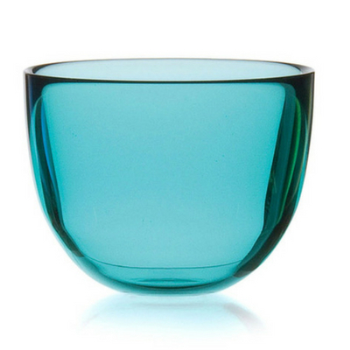 Coloured Glass Bowl, Sea Green, Medium, 13cm-0