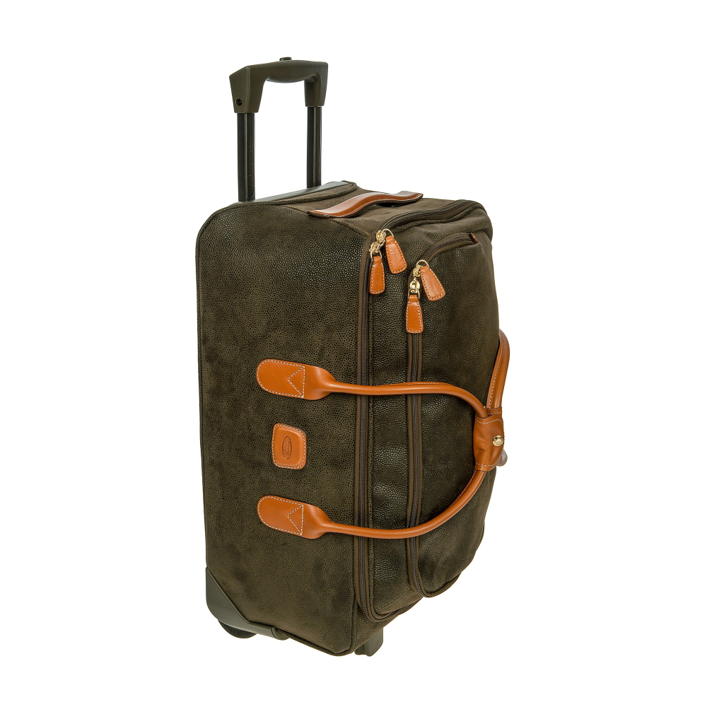 Life Holdall With Wheels, W55 x H25 x D32cm, Olive-0