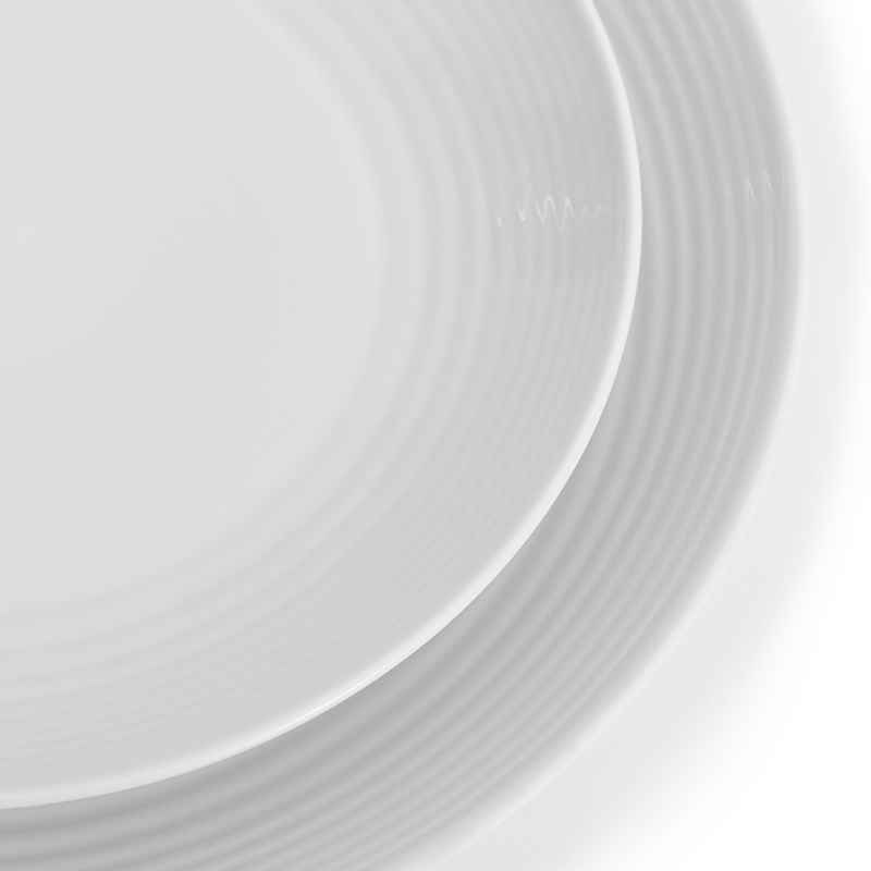 Gordon Ramsay Maze 16 Piece Dinnerware Set, White-3