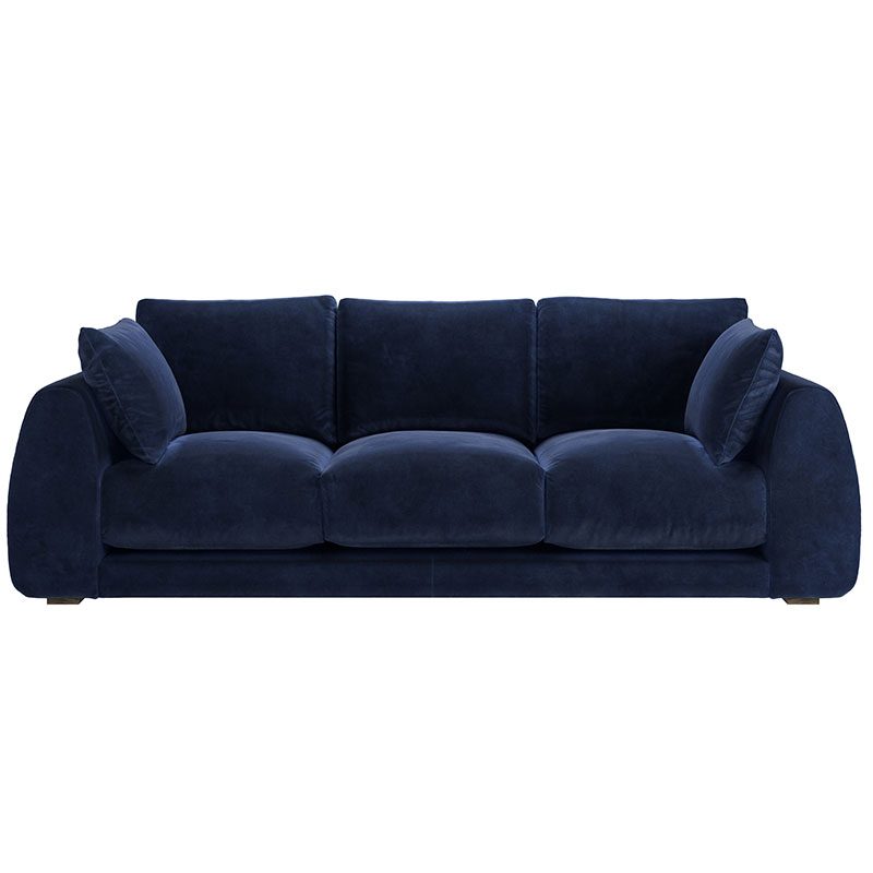 Carmel 3 Seat Sofa, H83cm x W233cm x D103cm, Cruise-0