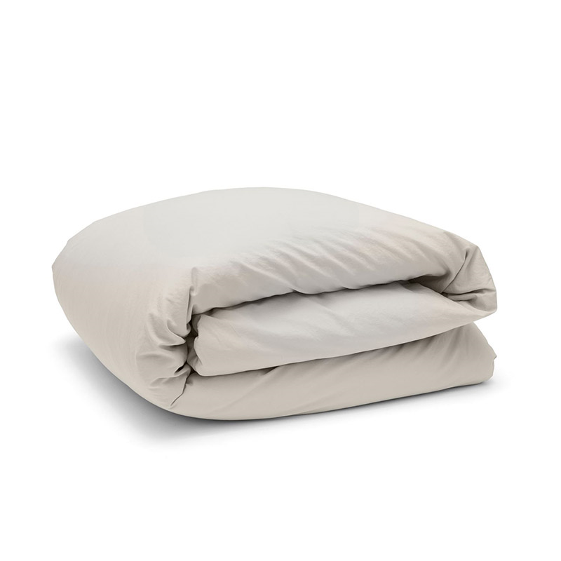 Relaxed Cotton Super King Duvet Cover, Clay-4