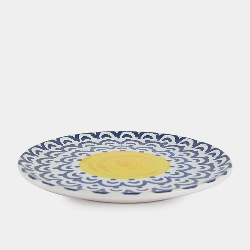 Sicily Plate, D28cm, Blue-1