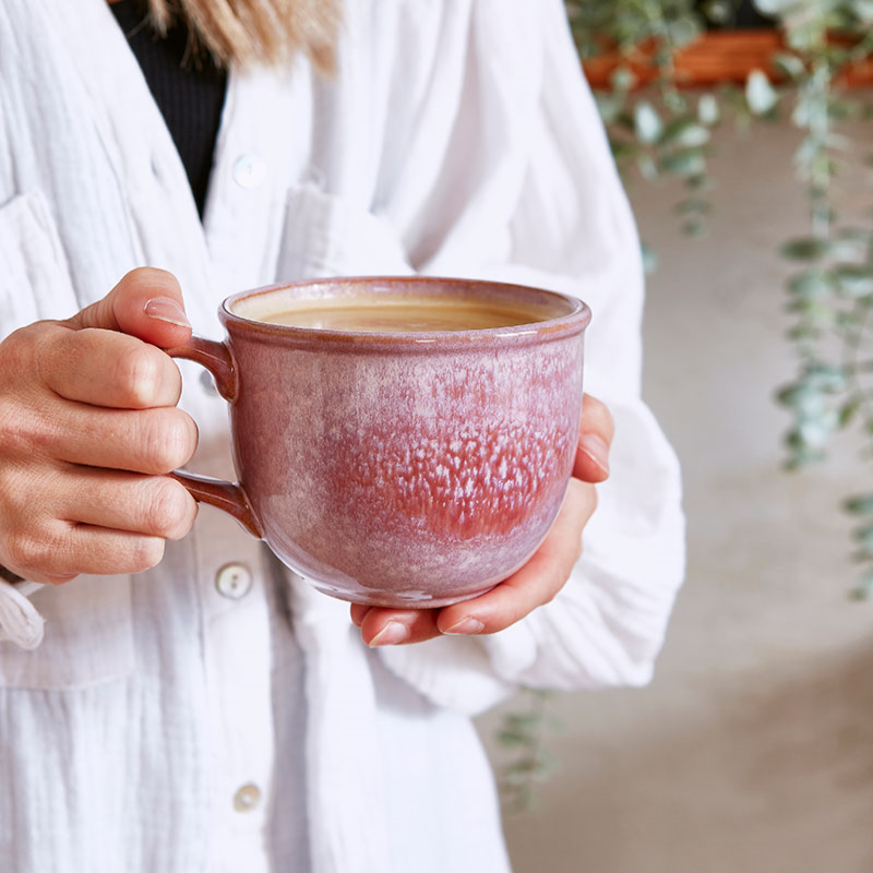 Minerals Set of 4 Mugs, 300ml, Rose Quartz-2