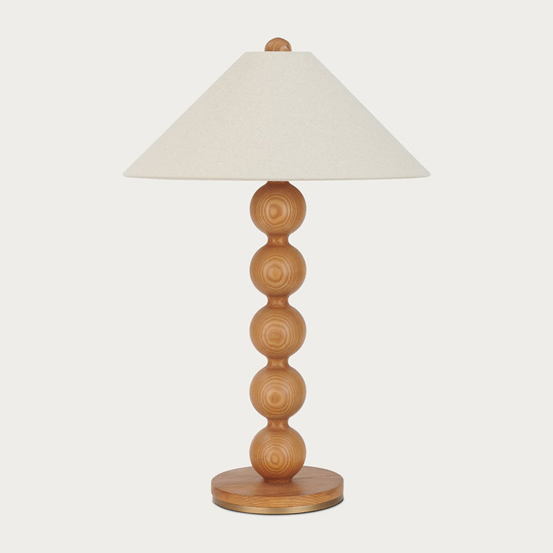 Dawes Table Lamp, H70cm, Ash-1