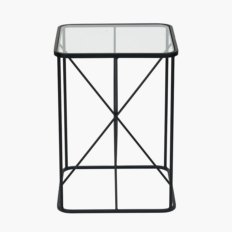 Roxy Side Table, Black-1