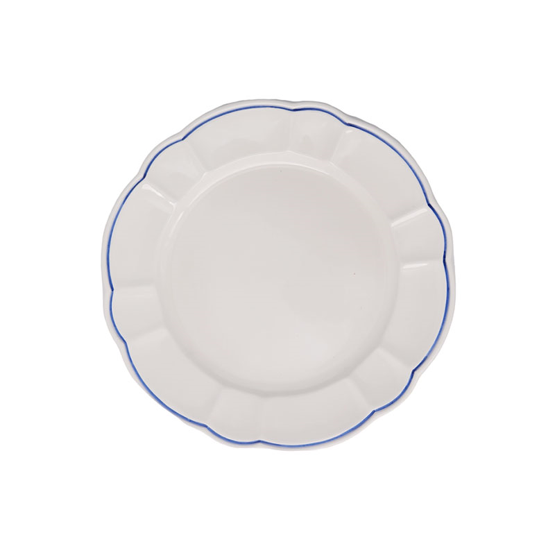 Romilly Set of 4 Dinner Plates, D28cm, Blue-1