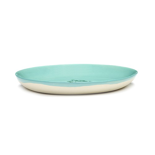 Ottolenghi Set of 4 extra small plates, D16, Blue And Green-1