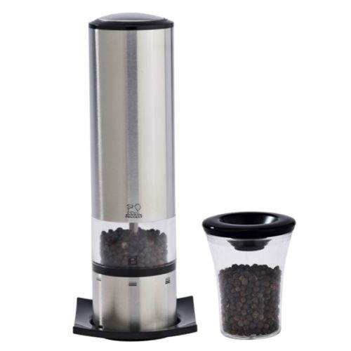 Elis Sense u' Select Electric pepper mill, 20cm, Brushed Stainless Steel Finish-0