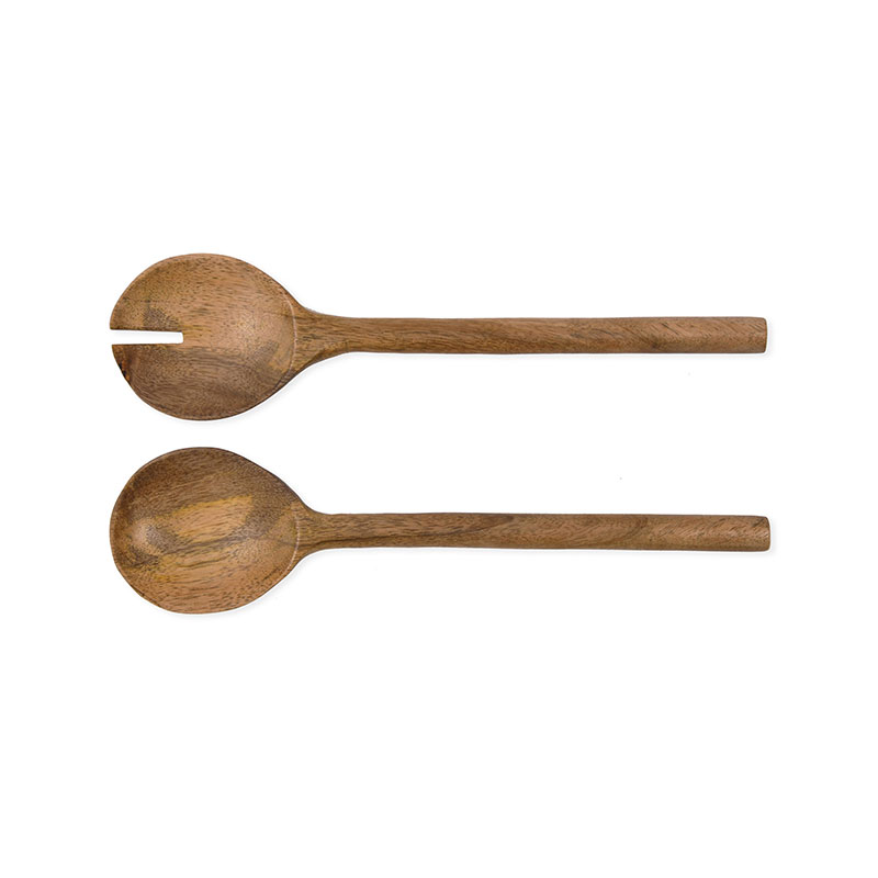 Midford Set of Serving Spoons, Mango Wood-1