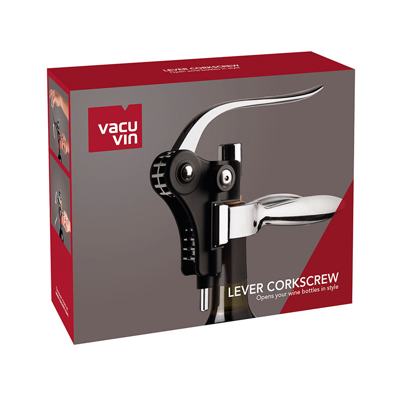 Lever Corkscrew Horizontal, Black-3