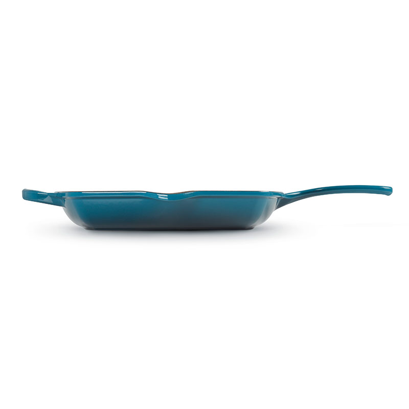 Signature Cast Iron Square grillit, Dia26cm, Deep Teal-2