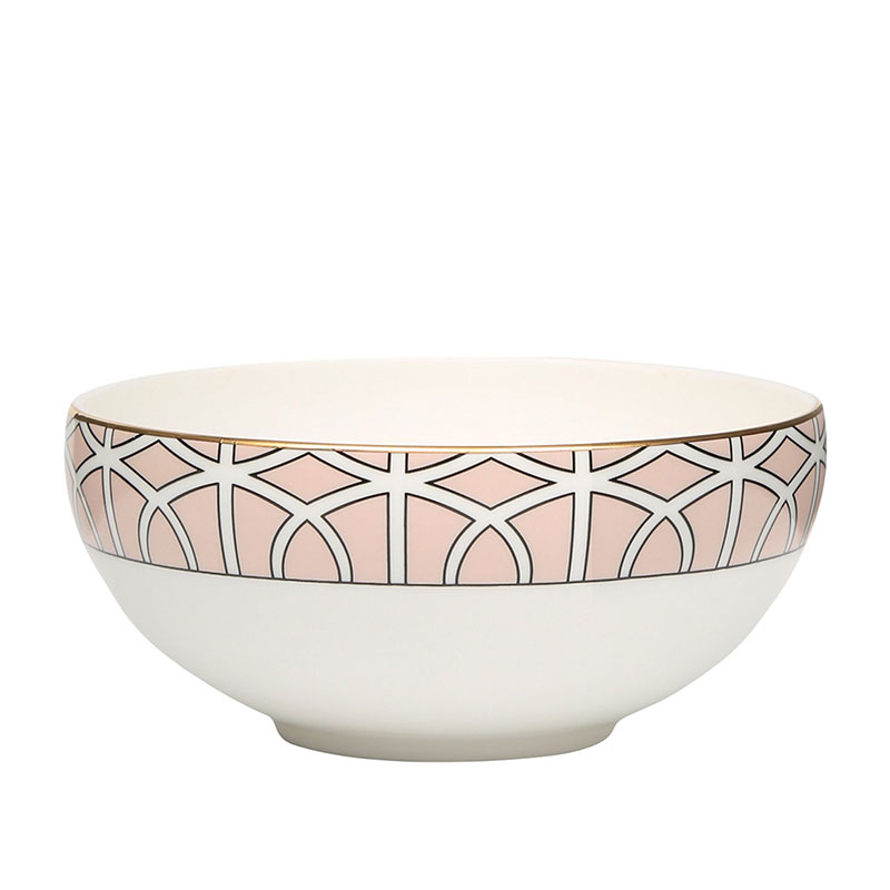 Loop Breakfast Bowl, D15cm, Blush-0