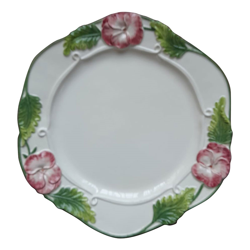 Greenery Charger Plate, D32cm, Multi-0