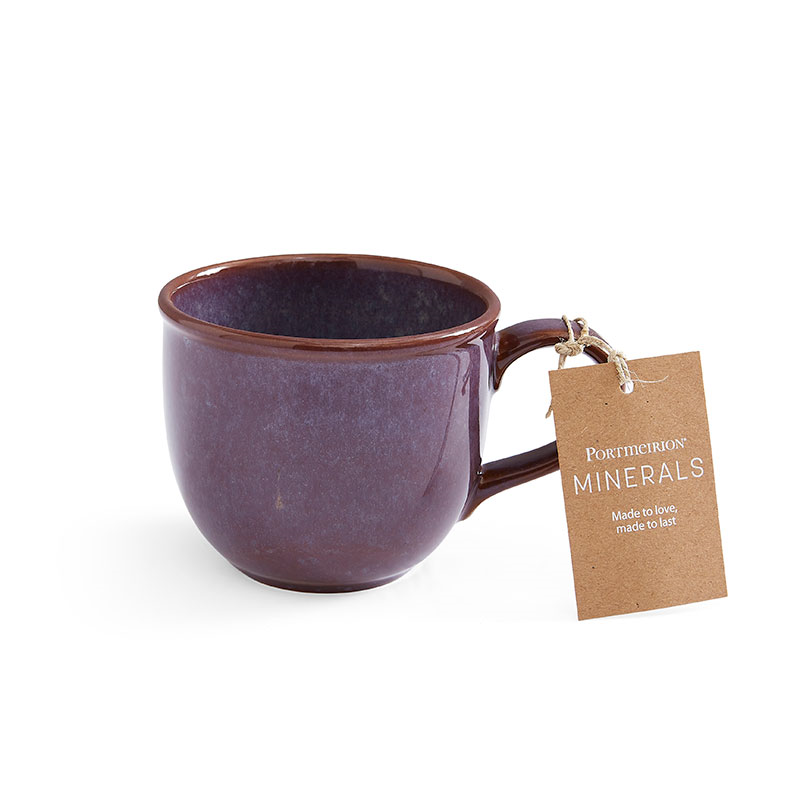 Minerals Set of 4 Mugs, 300ml, Amethyst-1