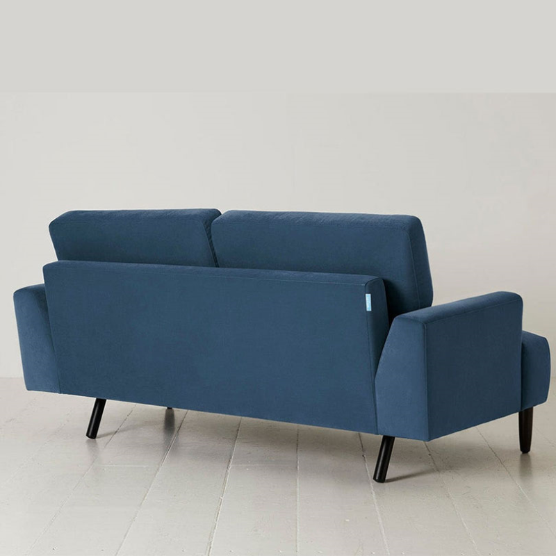 Model 05 2 Seater Velvet Sofa, Teal-3