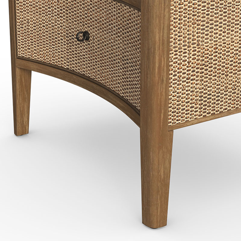 Bayuban Side Table, H72 x W55 x D40cm, Natural-6