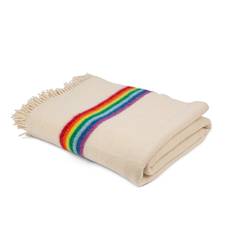 Lana Arco Wool Blanket, 180 x 140cm, Multi-colour-2