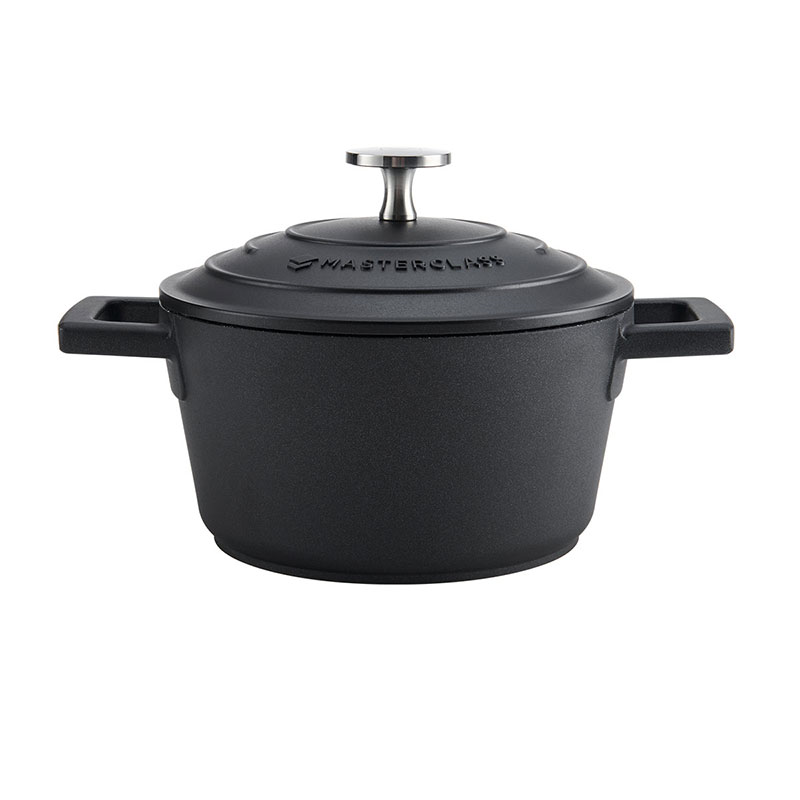 Cast Aluminium Casserole Dish, 1.4L, Black-6