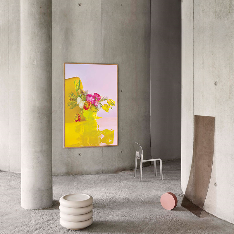 BLOOM 03 Art Print, 50 x 70cm, Yellow-1