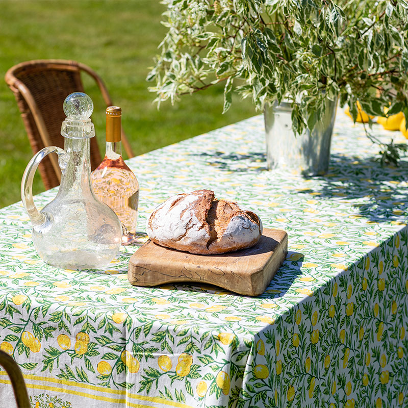 Limon Tablecloth, 180 x 360cm, Multi-2