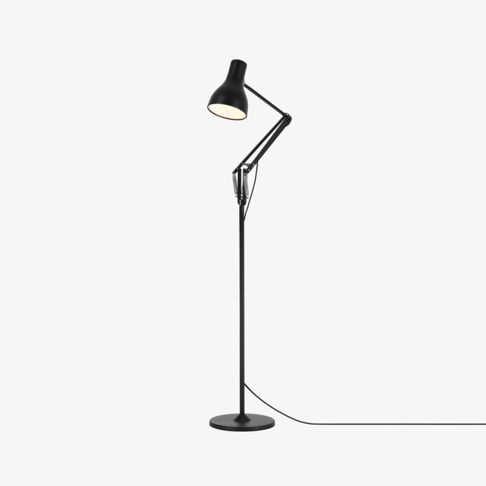 Type 75 Floor lamp, Jet Black-3