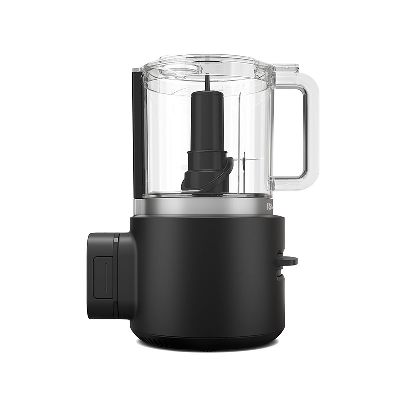 Cordless Food Chopper Battery Included, Matt Black-4