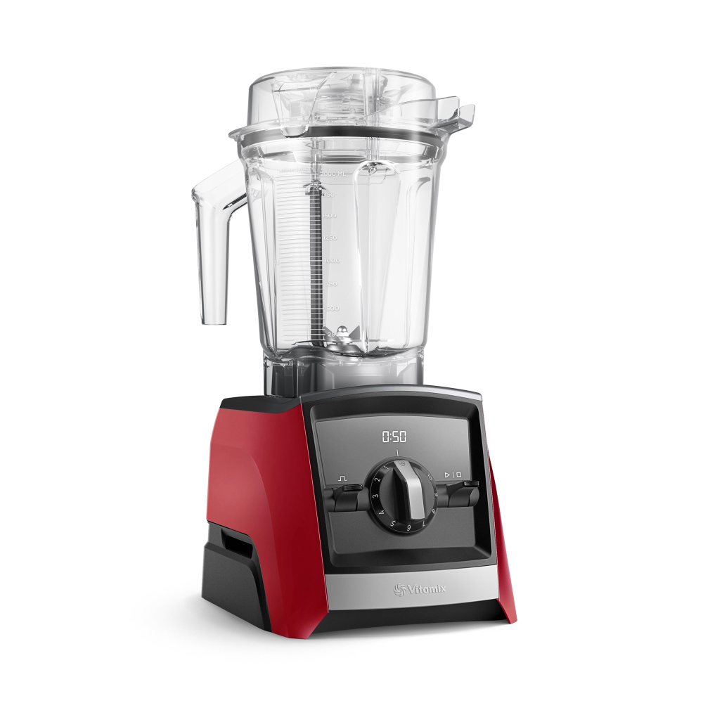 Ascent Series A2300i blender, Red-0