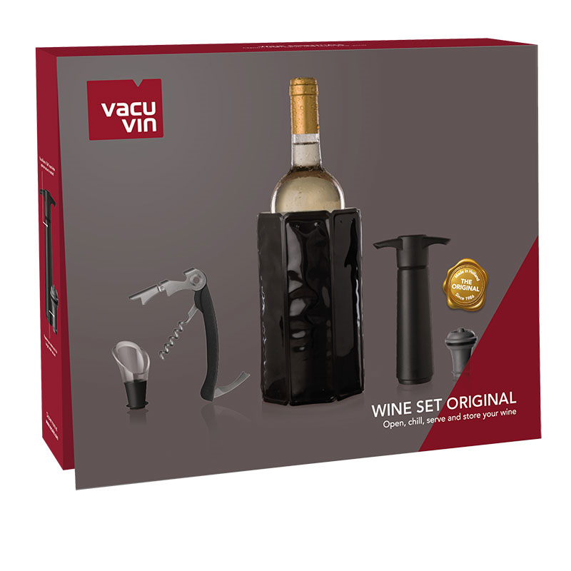 5 Piece Wine Original Set, Black-2