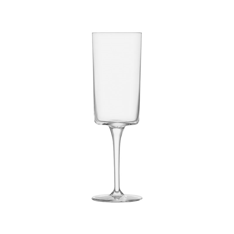 Gio Set of 4 Champagne Flutes, 210ml, Clear-4